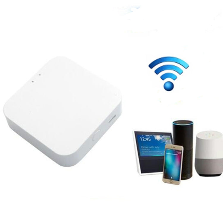 Bluetooth Multifunction Gateway Smart Home Door and Window Sensor Socket Control Center(White) - free shipping - PMC Jewellery - Order now!