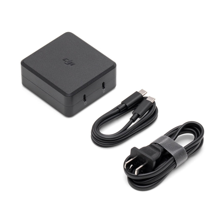 Original DJI 100W Desktop Charger With Two USB-C Output Interfaces - Cable & Adapter by DJI | Online Shopping South Africa | PMC Jewellery | Buy Now Pay Later Mobicred