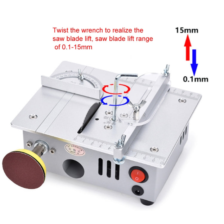 S6  96W Multifunctional Model Desktop Mini Table Saw Cutter,Spec: High-end Version(EU Plug) - Electric Saws & Accessories by PMC Jewellery | Online Shopping South Africa | PMC Jewellery | Buy Now Pay Later Mobicred