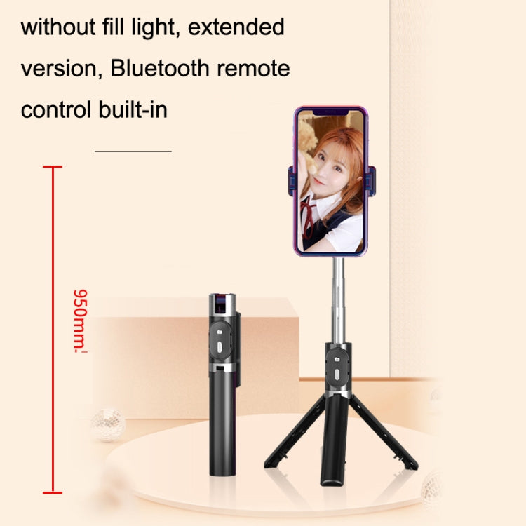 P60 Fill Light Bluetooth Mobile Phone Selfie Stick(White) - Selfie Sticks by PMC Jewellery | Online Shopping South Africa | PMC Jewellery | Buy Now Pay Later Mobicred