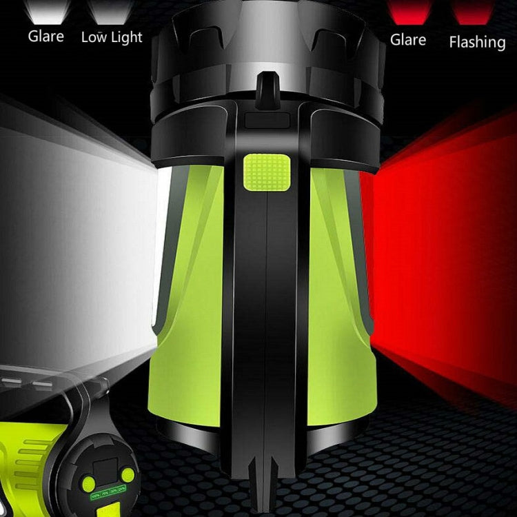 KINSACH Camping Light Outdoor Waterproof Multifunctional Portable Searchlight, Style:7028M(Green) - LED Flashlight by PMc TechLife | Online Shopping South Africa | PMc TechLife | Buy Now Pay Later Mobicred