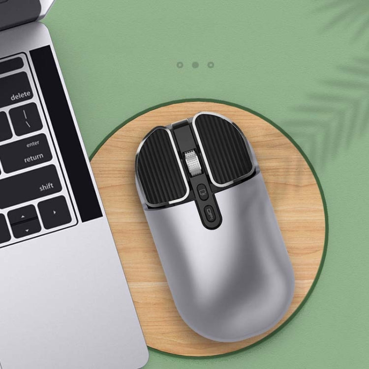 M203 2.4Ghz 5 Buttons 1600DPI Wireless Optical Mouse Computer Notebook Office Home Silent Mouse, Style:2.4G(Gray) - Wireless Mice by PMC Jewellery | Online Shopping South Africa | PMC Jewellery | Buy Now Pay Later Mobicred