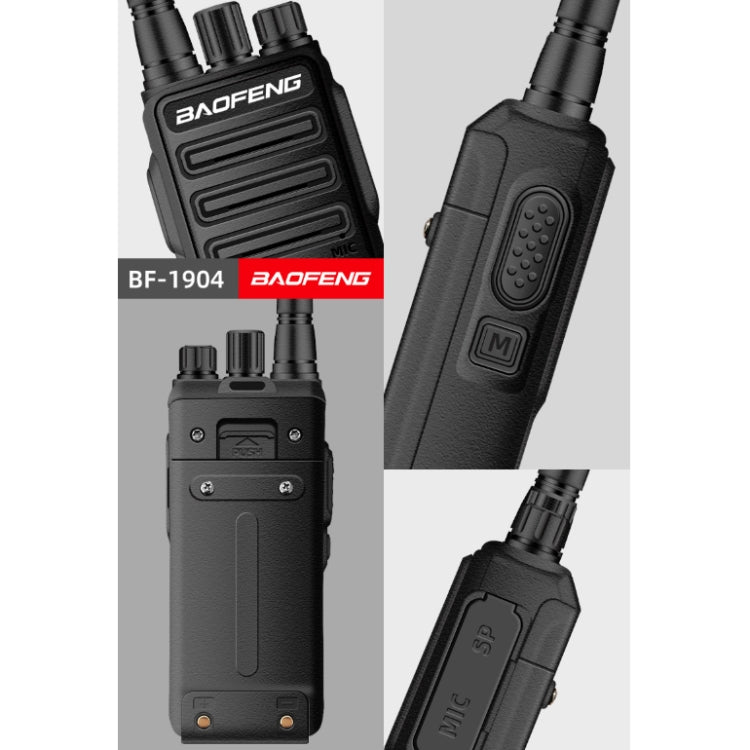 Baofeng BF-1904 Radio Communication Equipment High-power Handheld Walkie-talkie, Plug Specifications:AU Plug - Handheld Walkie Talkie by Baofeng | Online Shopping South Africa | PMC Jewellery | Buy Now Pay Later Mobicred