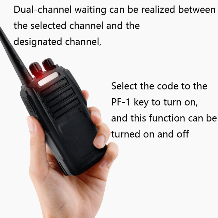 Baofeng BF-UV6D Civil Hotel Outdoor Construction Site Mobile High-power Walkie-talkie, Plug Specifications:EU Plug - free shipping - PMC Jewellery - Order now!