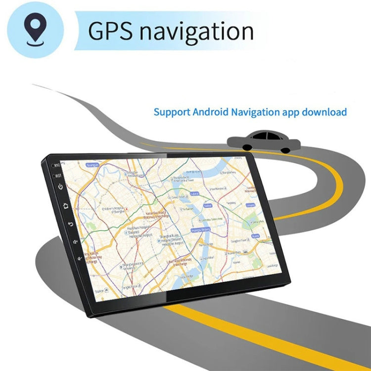 Universal Machine Android Smart Navigation Car Navigation DVD Reversing Video Integrated Machine, Size:9inch 2+16G, Specification:Standard+4 Lights Camera - Car DVD by PMC TechLife | Online Shopping South Africa | PMC TechLife | Buy Now Pay Later Mobicred