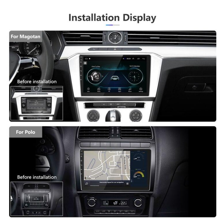 Universal Machine Android Smart Navigation Car Navigation DVD Reversing Video Integrated Machine, Size:10inch 2+32G, Specification:Standard+4 Lights Camera - Car DVD by PMC TechLife | Online Shopping South Africa | PMC TechLife | Buy Now Pay Later Mobicred