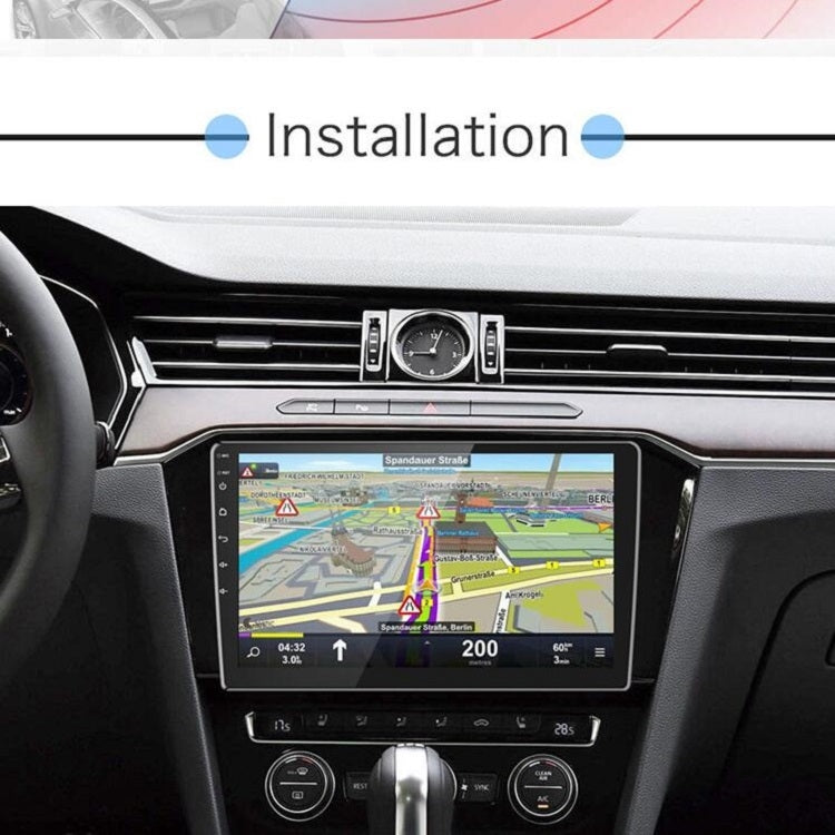 Universal Machine Android Smart Navigation Car Navigation DVD Reversing Video Integrated Machine, Size:9inch 1+16G, Specification:Standard+12 Lights Camera - free shipping - PMC TechLife - Order now!