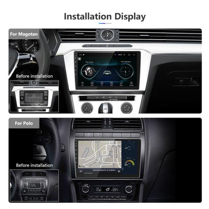 Universal Machine Android Smart Navigation Car Navigation DVD Reversing Video Integrated Machine, Size:10inch 2+32G, Specification:Standard+12 Lights Camera - Car DVD by PMC Jewellery | Online Shopping South Africa | PMC Jewellery | Buy Now Pay Later Mobicred