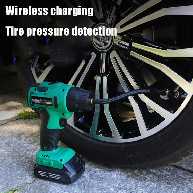 SUITU High-pressure Handheld Smart Digital Display Car Portable Wireless Tire Inflator(Red) - Inflatable Pump by SUITU | Online Shopping South Africa | PMC TechLife | Buy Now Pay Later Mobicred
