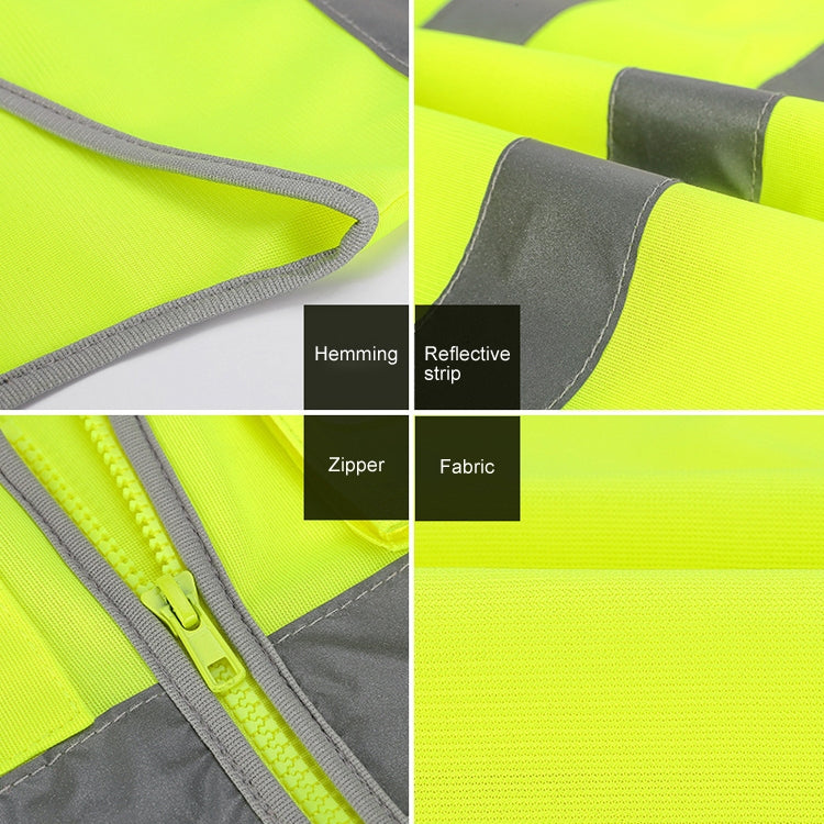 Multi-pockets Safety Vest Reflective Workwear Clothing, Size:L-Chest 118cm(Blue) - Reflective Safety Clothing by PMC Jewellery | Online Shopping South Africa | PMC Jewellery | Buy Now Pay Later Mobicred
