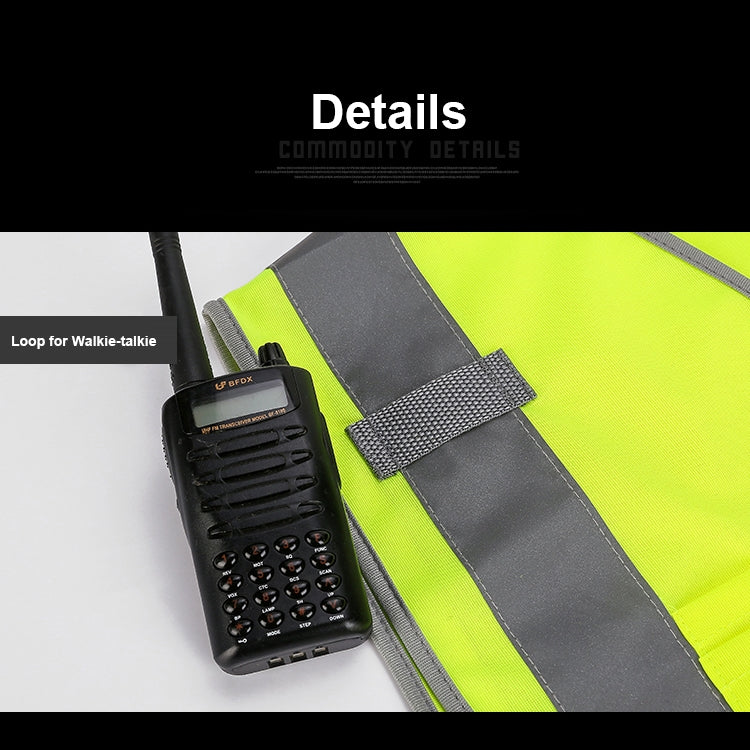 Multi-pockets Safety Vest Reflective Workwear Clothing, Size:XL-Chest 124cm(Blue) - Reflective Safety Clothing by PMC Jewellery | Online Shopping South Africa | PMC Jewellery | Buy Now Pay Later Mobicred
