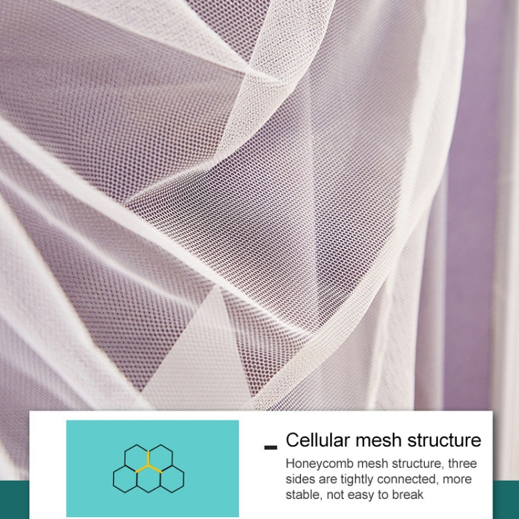 Home Free Installation Thickened Encryption Dustproof Mosquito Net, Size:200x220 cm(Full Bottom Green) - Mosquito Nets by PMC TechLife | Online Shopping South Africa | PMC TechLife