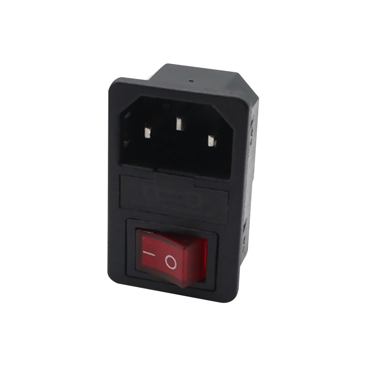 10 PCS AC-01 Three Pins Power Socket with Safety Switch Socket - Switch by PMC TechLife | Online Shopping South Africa | PMC TechLife