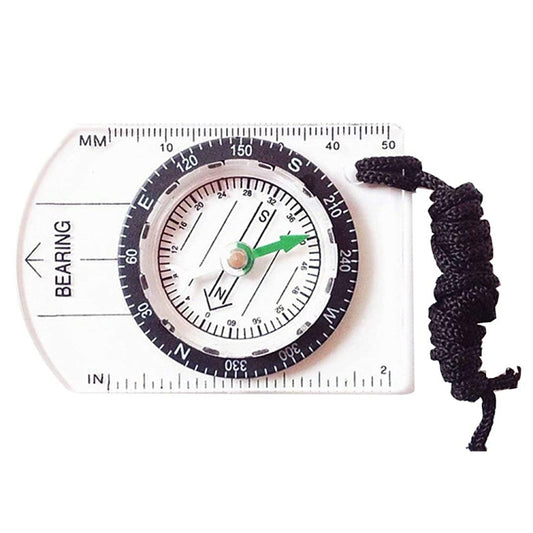 Professional Mini Compass Map Scale Ruler Multifunctional Equipment Outdoor Hiking Camping Survival - Hiking Meter by PMC Jewellery | Online Shopping South Africa | PMC Jewellery | Buy Now Pay Later Mobicred