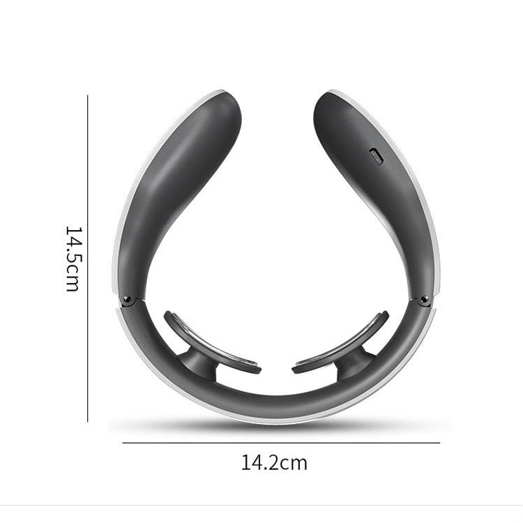 Cervical Massager Electromagnetic Pulse Heating Neck Protector, Style:Battery - free shipping - PMC TechLife - Order now!