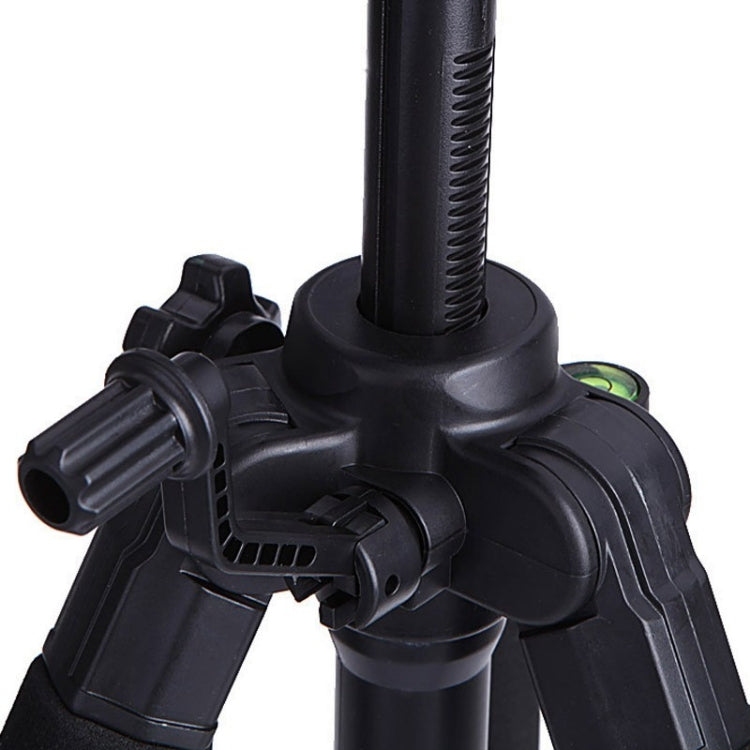 Q111 4-Section Folding Legs Live Broadcast Aluminum Alloy Tripod Mount with Three-dimensional Damping Tripod Heads(Red) - Tripods by PMC TechLife | Online Shopping South Africa | PMC TechLife | Buy Now Pay Later Mobicred