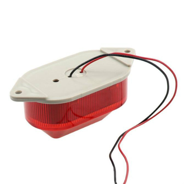 DC24V Led Mini Strobe Signal Warning Light Silent Warning Light(Blue) - Warning Lights by PMC TechLife | Online Shopping South Africa | PMC TechLife | Buy Now Pay Later Mobicred