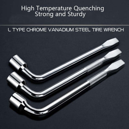 L-Type Car Tire Removal Tool Tire Wrench Socket Wrench, Specification: 17mm - Hand Tool Sets by PMC Jewellery | Online Shopping South Africa | PMC Jewellery | Buy Now Pay Later Mobicred