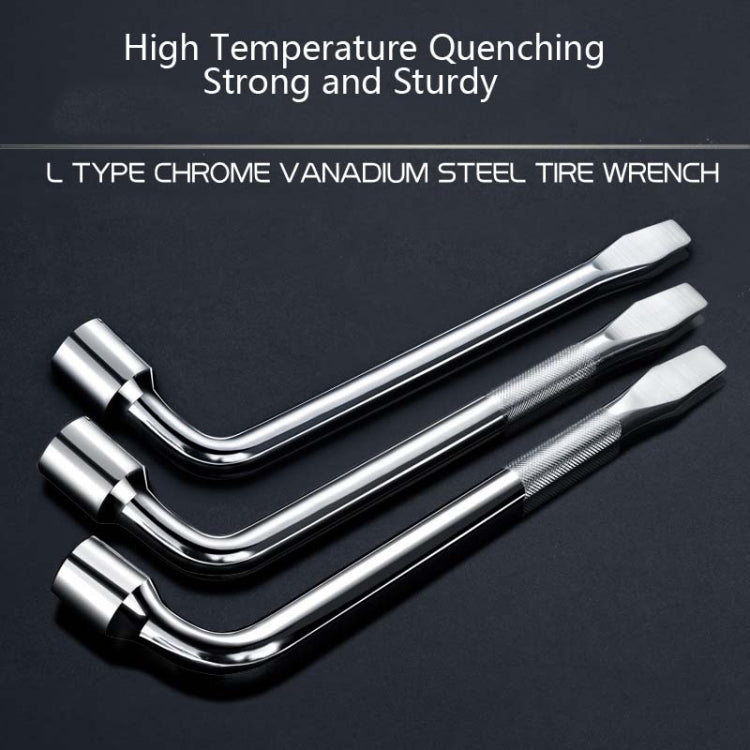 L-Type Car Tire Removal Tool Tire Wrench Socket Wrench, Specification: 22mm - Hand Tool Sets by PMC Jewellery | Online Shopping South Africa | PMC Jewellery | Buy Now Pay Later Mobicred