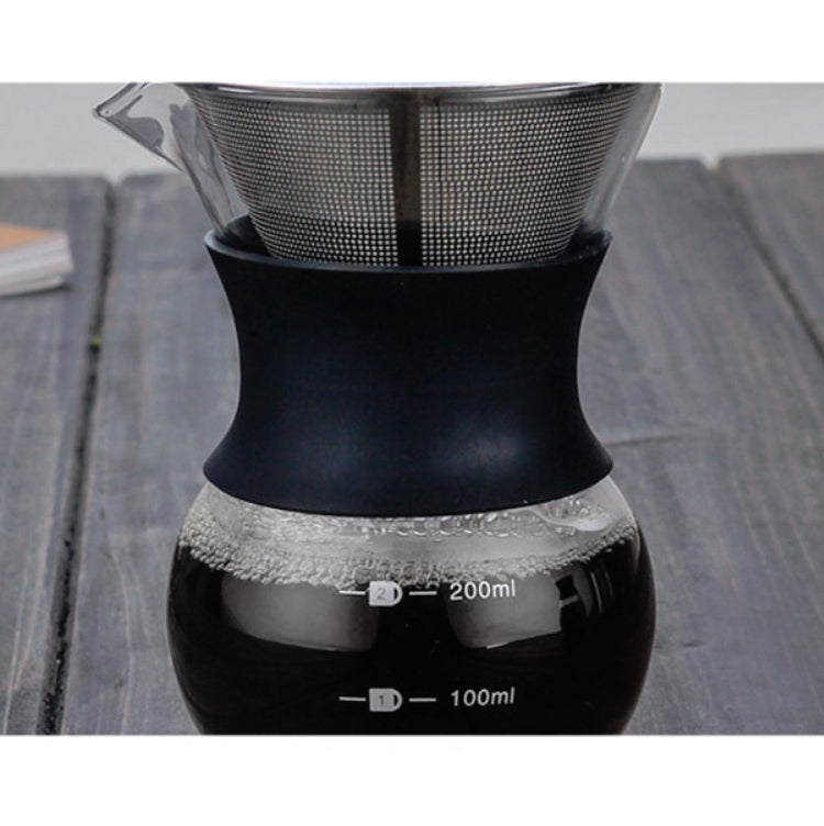 High Temperature Resistant Coffee Maker, Capacity:400ml, Style:Without Strainer - free shipping - PMC TechLife - Order now!