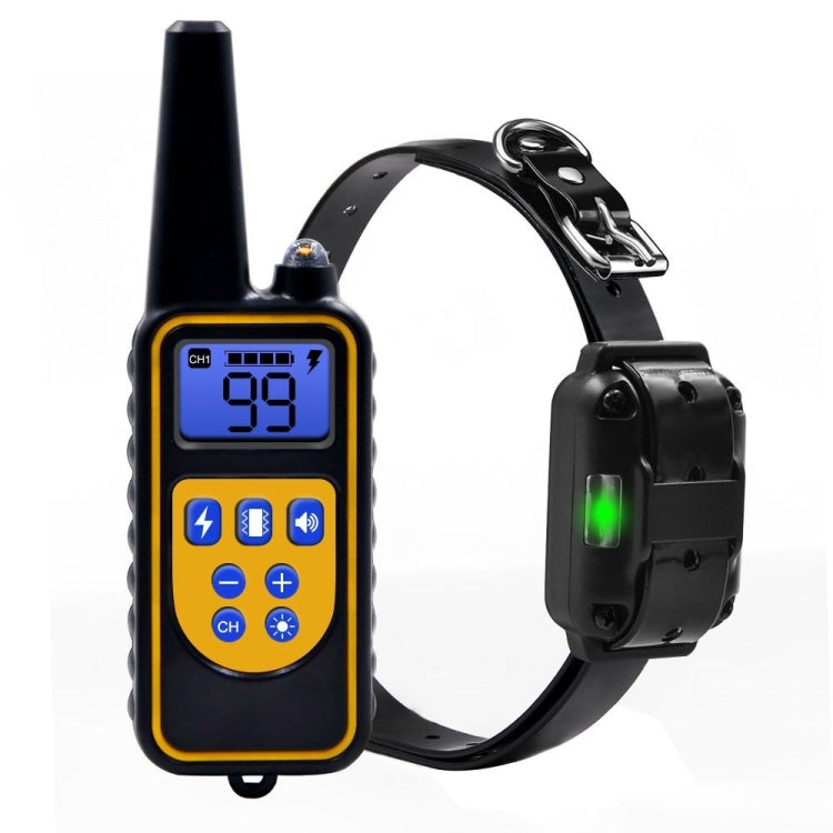 Bark Stopper Dog Training Device Dog Collar with Electric Shock Vibration Warning(UK Plug) - Training Aids by PMC Jewellery | Online Shopping South Africa | PMC Jewellery | Buy Now Pay Later Mobicred