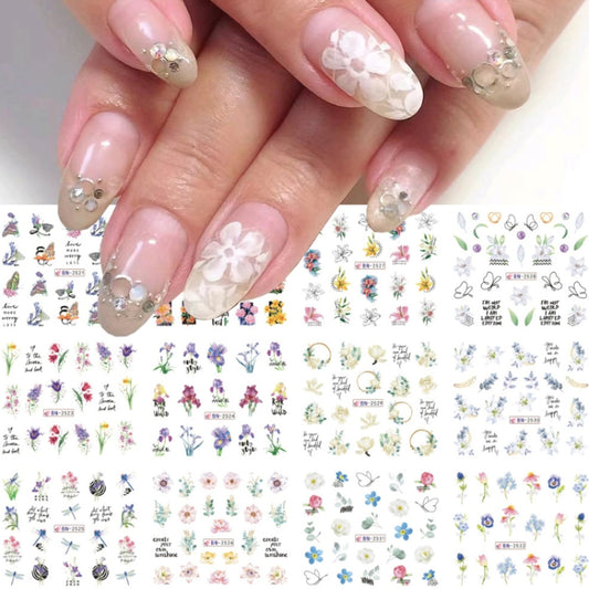 Nail Art Stickers Small Fresh Dream Catcher Stickers(BN2521-2532) - Nail Stickers by PMC Jewellery | Online Shopping South Africa | PMC Jewellery | Buy Now Pay Later Mobicred