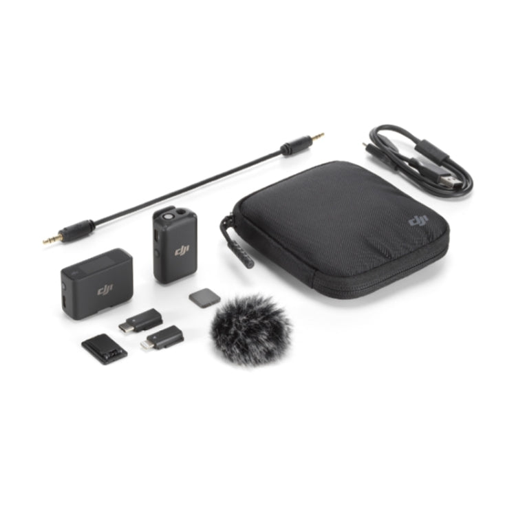 Original DJI Mic Wireless Transmission With OLED Touch Screen, Model:1 Transmitters 1 Receiver - DJI Mic Series by DJI | Online Shopping South Africa | PMC Jewellery | Buy Now Pay Later Mobicred