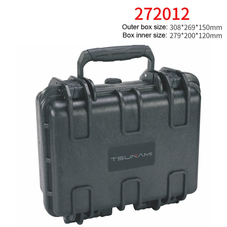 TSUNAMI Multifunctional Instrument Box Safety Protection Box Waterproof Plastic Hardware Tool Box, Size:27x20x12cm - Storage Bags & Boxes by PMC TechLife | Online Shopping South Africa | PMC TechLife