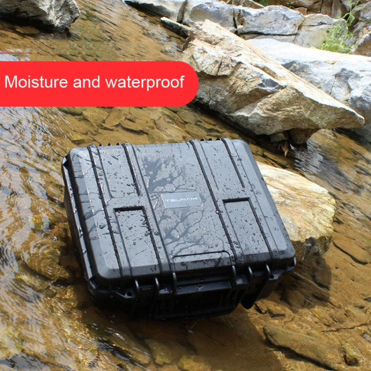 TSUNAMI Multifunctional Instrument Box Safety Protection Box Waterproof Plastic Hardware Tool Box, Size:27x20x12cm - Storage Bags & Boxes by PMC TechLife | Online Shopping South Africa | PMC TechLife