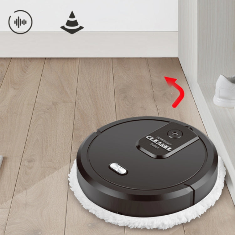 KeLeDi Household Multifunctional Mopping Robot Intelligent Humidifier Automatic Atomizing Aroma Diffuser(Black) - Robot Vacuum Cleaner by KeLeDi | Online Shopping South Africa | PMC Jewellery | Buy Now Pay Later Mobicred