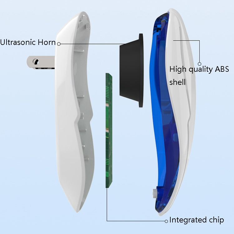 DC-9015 Household Energy-saving Multi-function Variable Frequency Ultrasonic Electronic Mouse and Mosquito Repellent, Style:UK Plug(White) - Repellents by PMC TechLife | Online Shopping South Africa | PMC TechLife | Buy Now Pay Later Mobicred