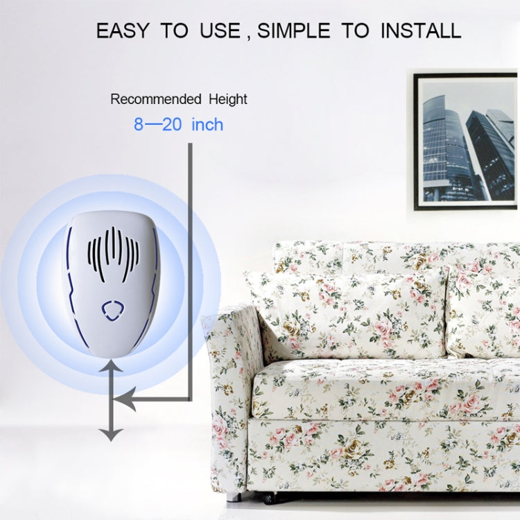 DC-9015 Household Energy-saving Multi-function Variable Frequency Ultrasonic Electronic Mouse and Mosquito Repellent, Style:US Plug(Black) - free shipping - PMC TechLife - Order now!