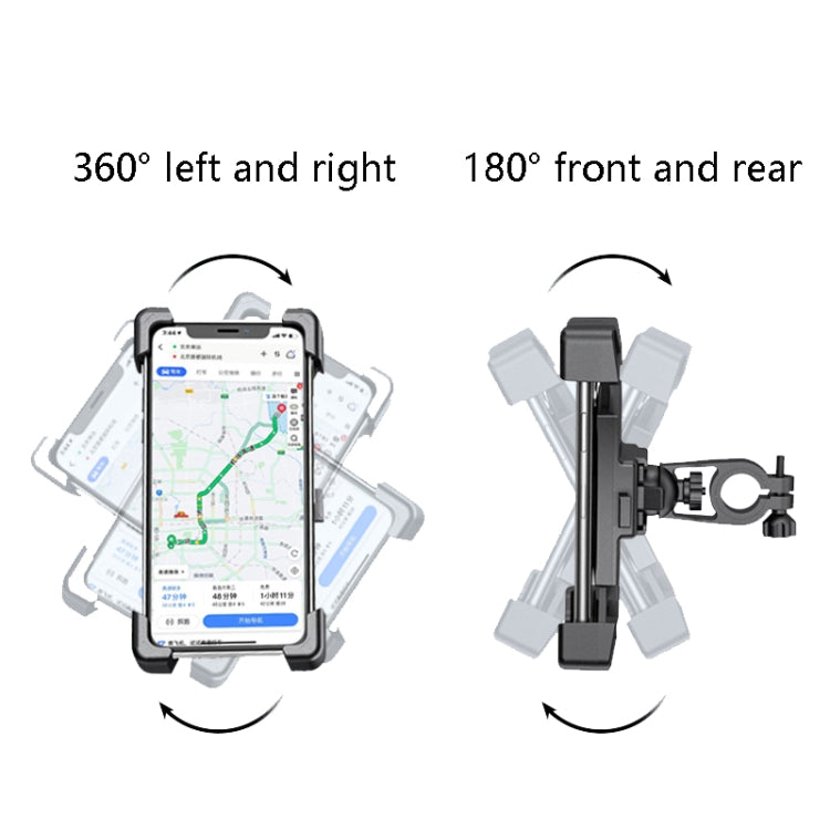 Electric Car Rearview Mirror Mobile Phone Bracket Bicycle Mobile Phone Bracket Motorcycle Handle Mobile Phone Bracket Riding Bracket, Colour: Bicycle Handle - Holders by PMC TechLife | Online Shopping South Africa | PMC TechLife | Buy Now Pay Later Mobicred