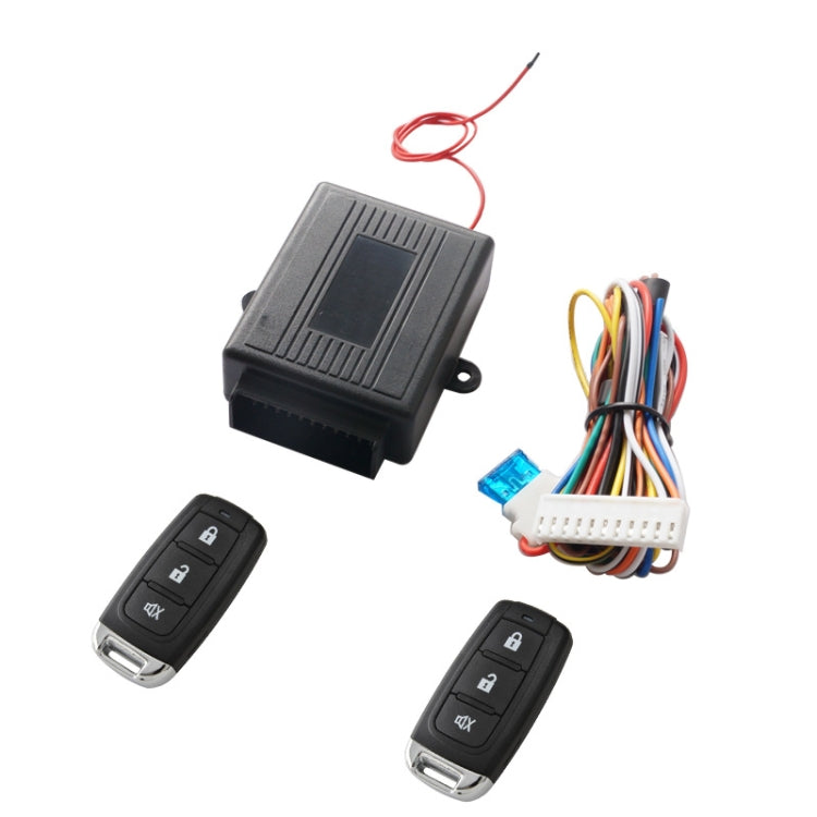 3pcs /Set Car Keyless Entry Remote Control Central Lock Universal Waterproof Three-Button Shell With Positive And Negative Tail Box - Remote Control by PMC TechLife | Online Shopping South Africa | PMC TechLife | Buy Now Pay Later Mobicred