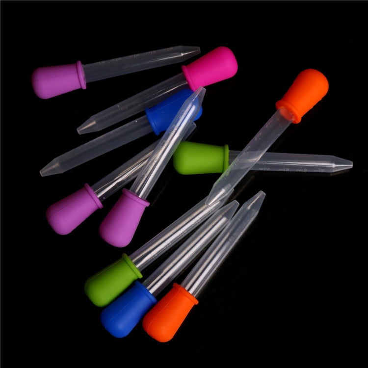 3 PCS 5ML Clear Silicone Small Plastic Feeding Medicine Liquid Graduated Pipette Dropper, Size: 12 x 2cm - Baby Care by PMC TechLife | Online Shopping South Africa | PMC TechLife | Buy Now Pay Later Mobicred