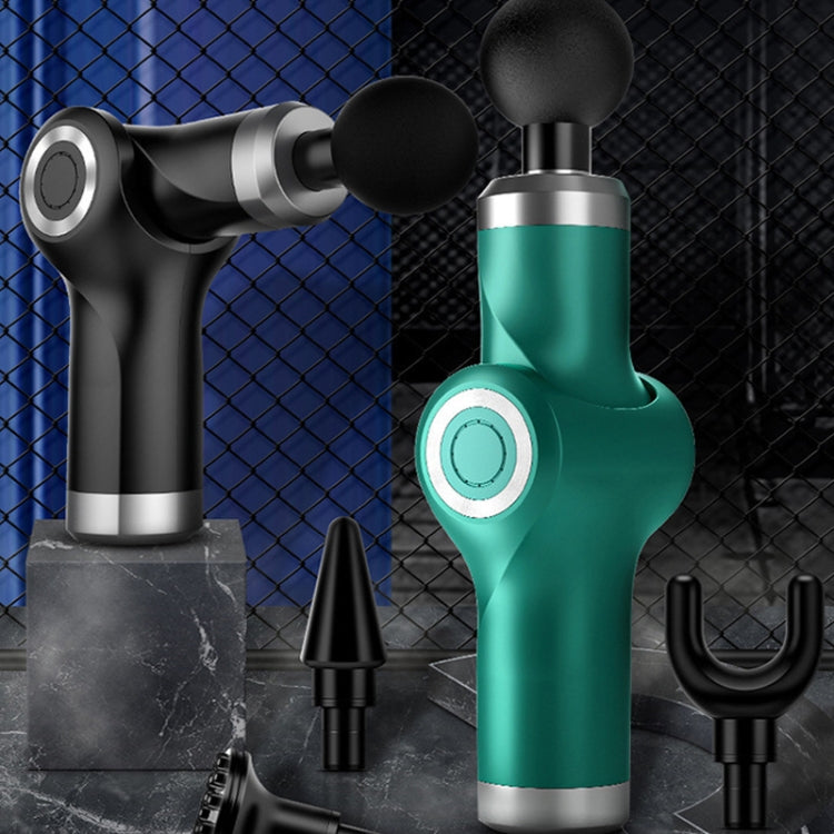 Fascia Gun Pocket Electric Shock Gun  Muscle Massage Gun, Specification: Folding (Black) - free shipping - PMC TechLife - Order now!