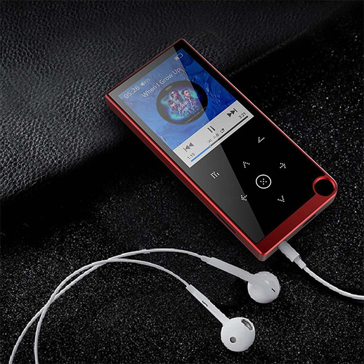 E05 2.4 inch Touch-Button MP4 / MP3 Lossless Music Player, Support E-Book / Alarm Clock / Timer Shutdown, Memory Capacity: 4GB without Bluetooth(Red) - MP4 Player by PMC TechLife | Online Shopping South Africa | PMC TechLife