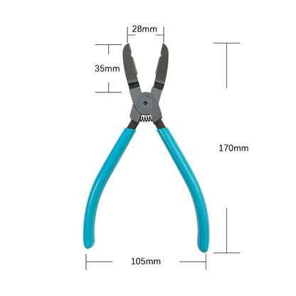 17.5cm Car Plier Auto Car Trim Clip Door Panel Diagonal Plier Rivets Fastener Trim Clip Cutter Remover Puller Tool - Hand Tool Sets by PMC Jewellery | Online Shopping South Africa | PMC Jewellery | Buy Now Pay Later Mobicred