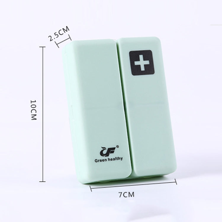 Folding Portable Sealed and Dispensing Small Pill Box(Pink) - free shipping - PMC TechLife - Order now!