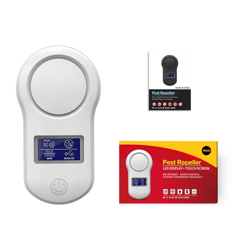 BG-305 Display Ultrasonic Insect Repellent, Product specifications: EU Plug(Black) - Repellents by PMC TechLife | Online Shopping South Africa | PMC TechLife | Buy Now Pay Later Mobicred