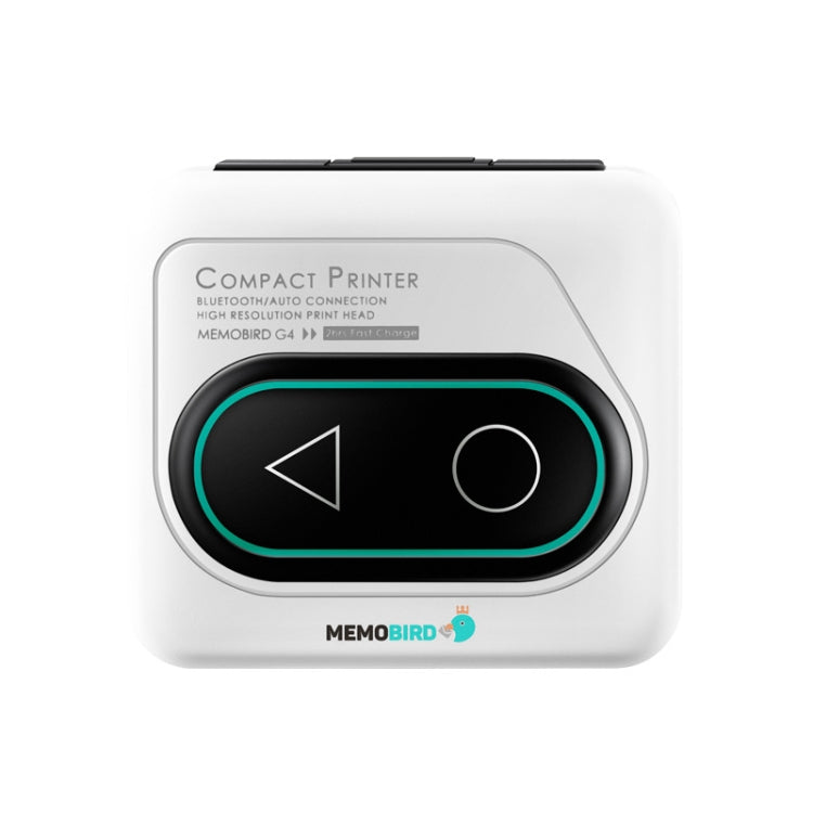 Memobird G4 Handheld Home Student Search Question Graffiti Notes Portable Bluetooth Thermal Printer(Classic White) - Receipt Printers by PMC Jewellery | Online Shopping South Africa | PMC Jewellery | Buy Now Pay Later Mobicred