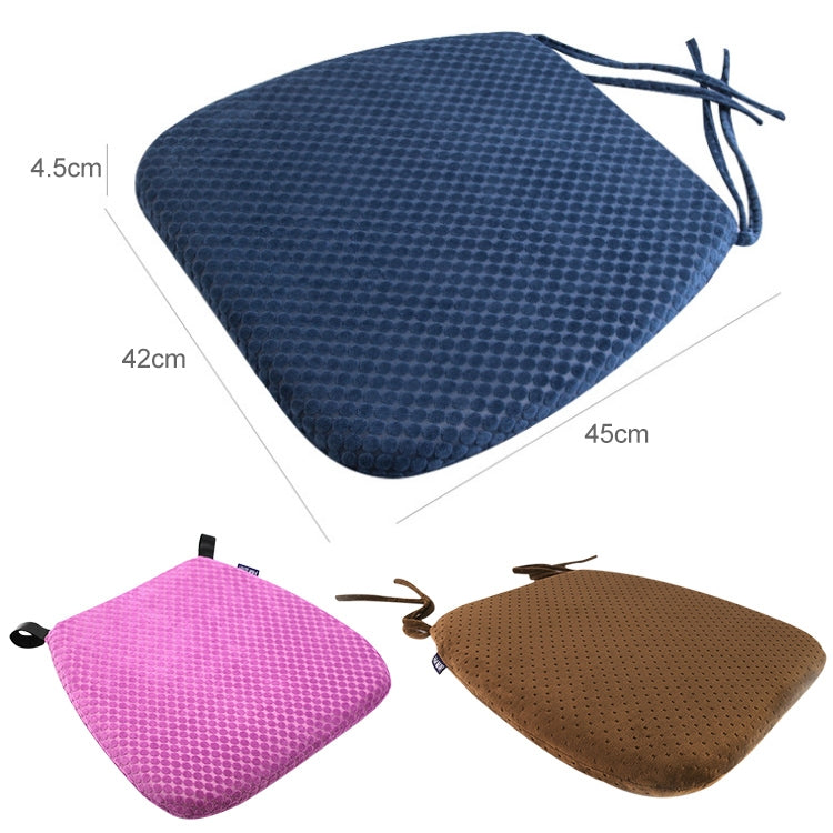 Memory Foam Thicken Stool Cushion Sofa Window Sill Bay Window Seat Cushion, Colour: Dot Paste (Navy Blue) - free shipping - PMC Jewellery - Order now!