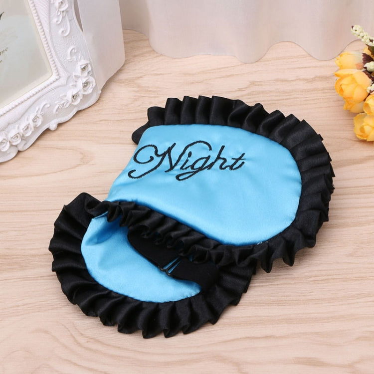 Comfortable Imitation Silk Satin Personalized Travel Sleep Mask Eye Cover(Green) - free shipping - PMC TechLife - Order now!