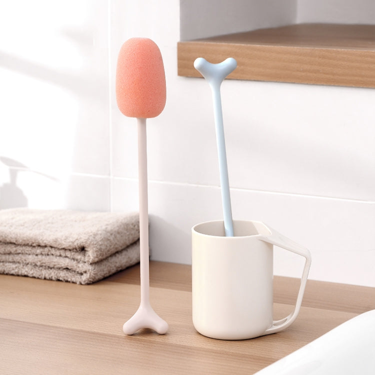Long Handle Vertical Cup Brush Baby Bottle Sponge Cleaning Brush, Length: 29cm(Pink) - Cleaning Tools by PMc TechLife | Online Shopping South Africa | PMc TechLife | Buy Now Pay Later Mobicred