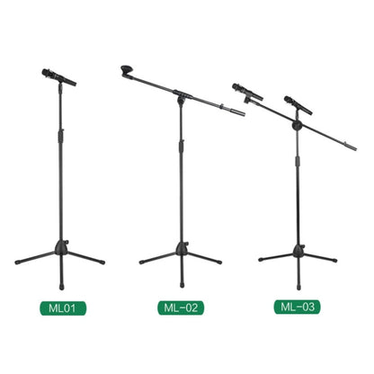 ML02  Live Microphone Lift Stand Floor Microphone Stand Stage Performance Vertical Tripod - Stand by PMC Jewellery | Online Shopping South Africa | PMC Jewellery | Buy Now Pay Later Mobicred