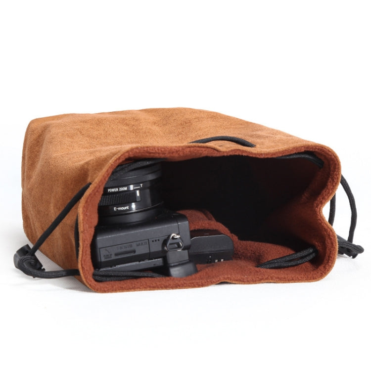 S.C.COTTON Liner Shockproof Digital Protection Portable SLR Lens Bag Micro Single Camera Bag Square Blue S - free shipping - PMC TechLife - Order now!