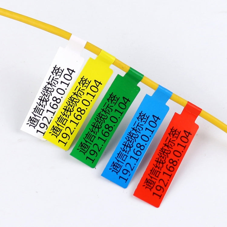 Printing Paper Cable Label For NIIMBOT B50 Labeling Machine(02T-Yellow) - Printer Accessories by NIIMBOT | Online Shopping South Africa | PMC Jewellery | Buy Now Pay Later Mobicred