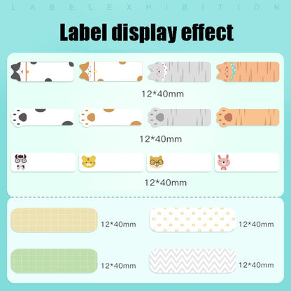 Thermal Label Paper Cosmetic Sticker Bottled Name Sticker For NIIMBOT D11 Printer, Size: Cute Paradise - Printer Accessories by PMC Jewellery | Online Shopping South Africa | PMC Jewellery | Buy Now Pay Later Mobicred