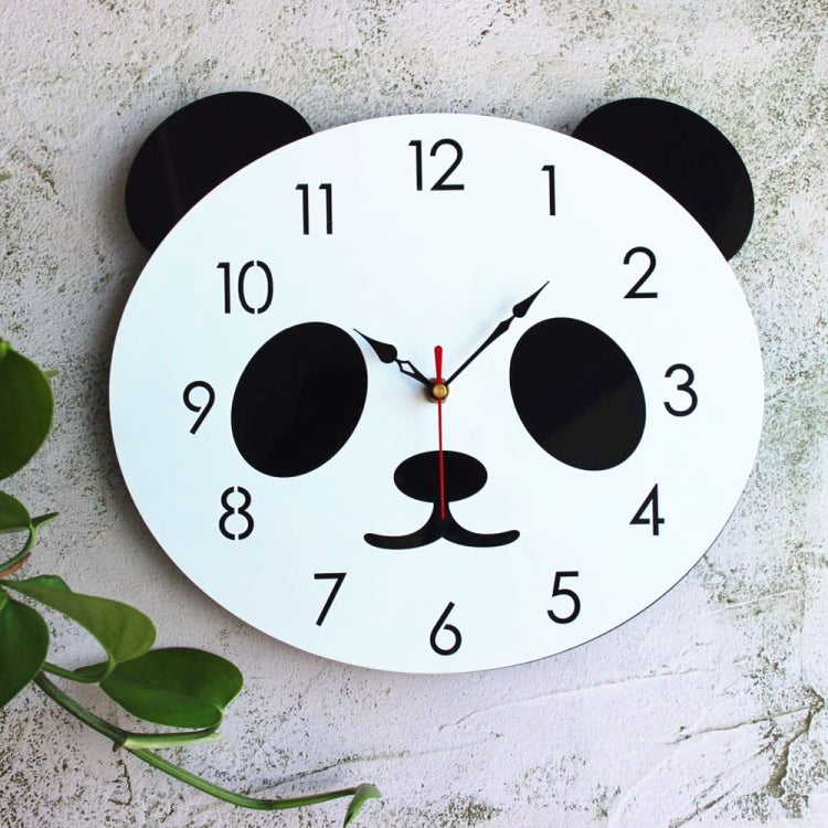 Cartoon Wall Clock Acrylic Clock Panda Simple Home Wall Clock - Wall Clock by PMc TechLife | Online Shopping South Africa | PMc TechLife | Buy Now Pay Later Mobicred