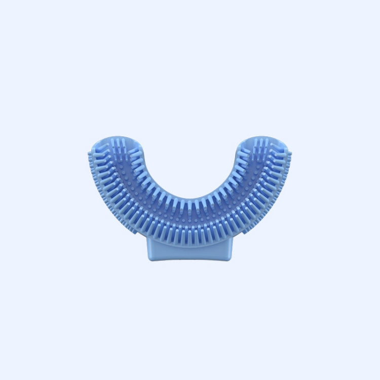 Silicone U-Shaped Replaceable Brush Head 2-8 Years Old Oral Electric Toothbrush Head(Blue) - Replacement Brush Heads by PMC Jewellery | Online Shopping South Africa | PMC Jewellery | Buy Now Pay Later Mobicred